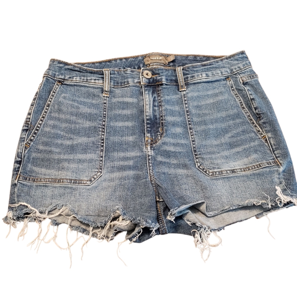 Torrid Feel The Fit Women's Jean Shorts Size 12 Cut Offs